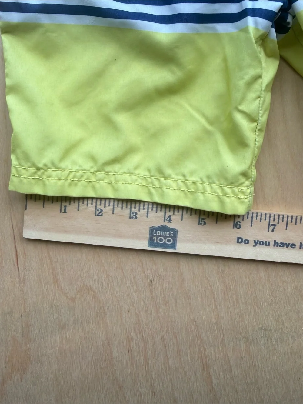 Carter's Kids Striped Drawstring Swim Trunks Boys Bottoms size 5 / 5A